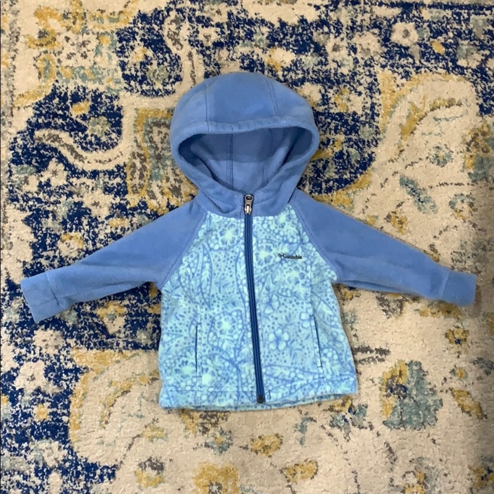 Columbia Hooded Paisley Fleece